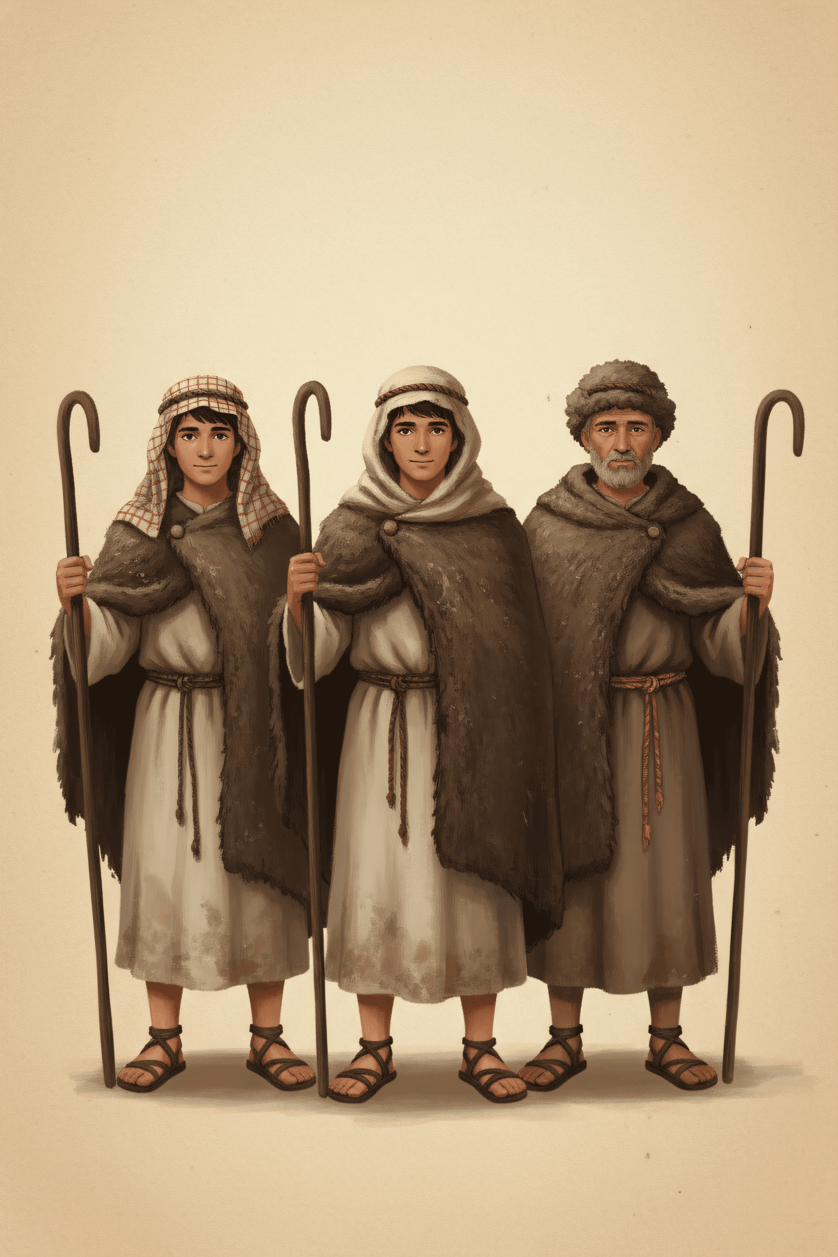 The Shepherds portrait