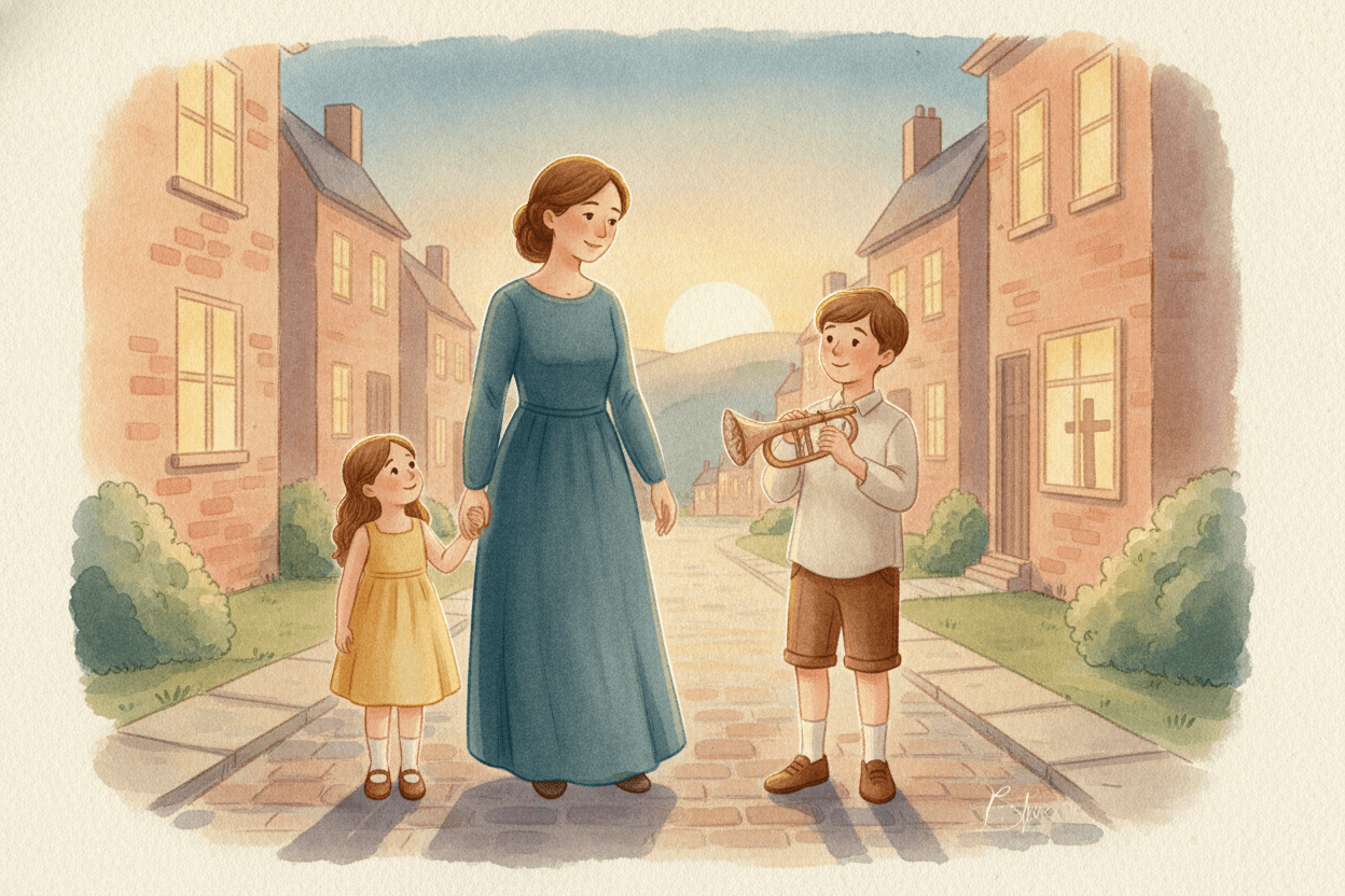 The Main Lesson: God Is Faithful When We Trust Him — illustration for BibleHeroes blog