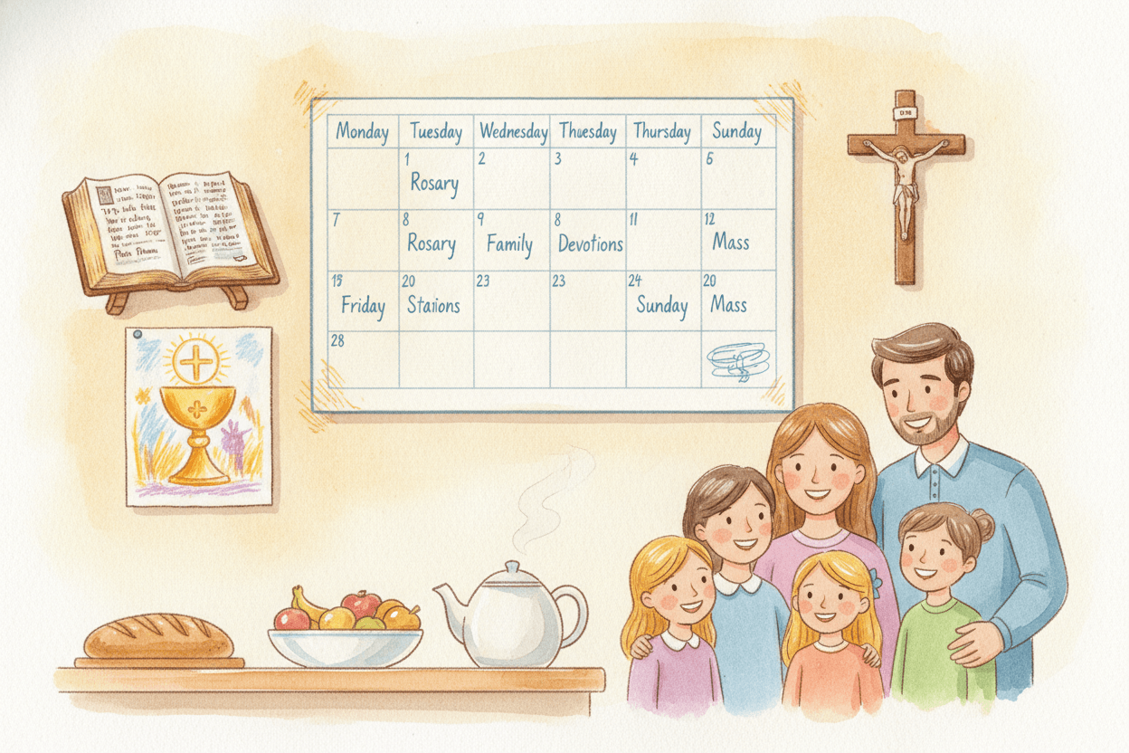This Week: A Seven-Day Heart Preparation Plan — illustration for BibleHeroes blog