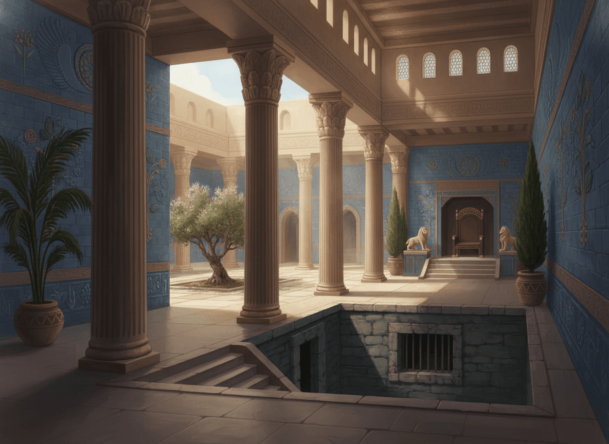 Persian Palace of Babylon — illustration