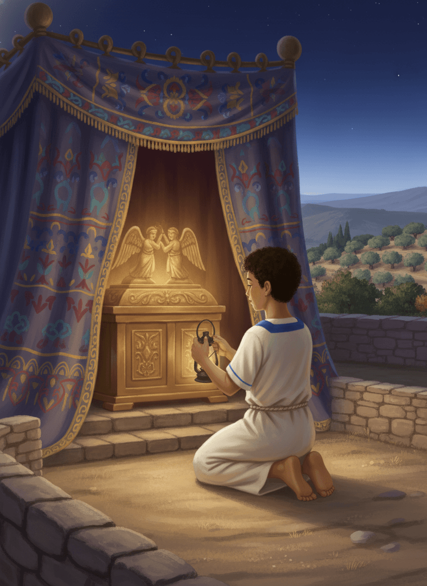 Boy Samuel Hears God