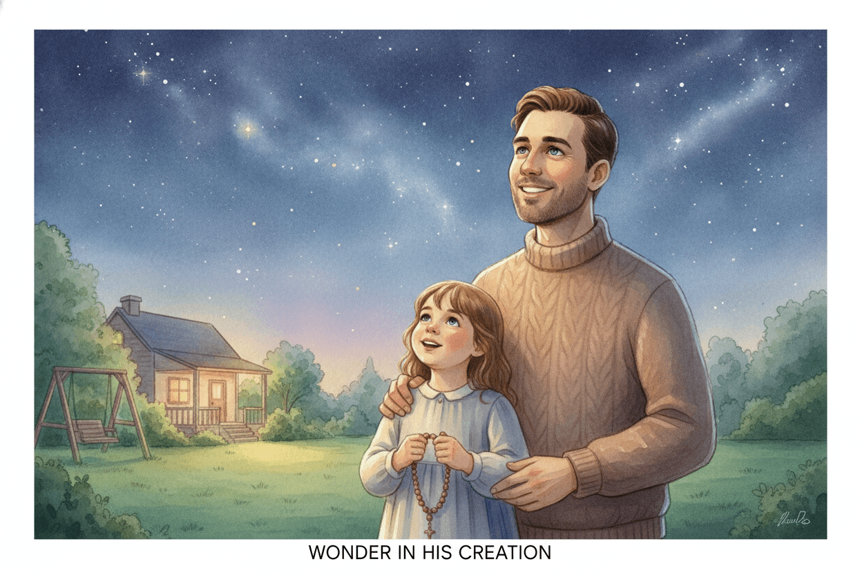 Use Simple Words, Then Let Mystery Be Mystery — illustration for BibleHeroes blog