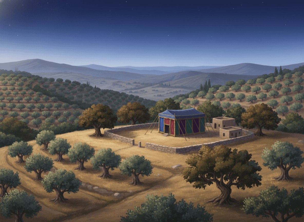 Tabernacle at Shiloh — illustration