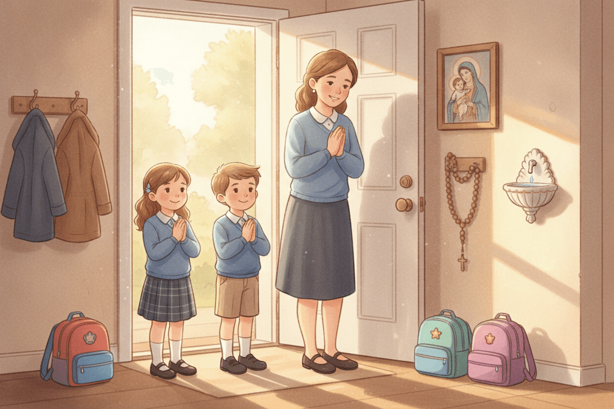 Morning Prayer: Offer the Day Before It Gets Busy — illustration for BibleHeroes blog