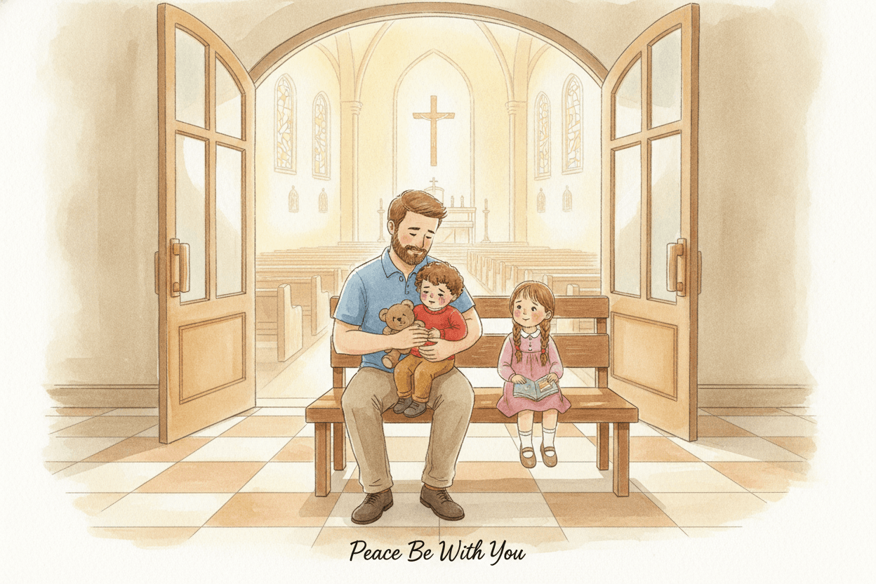 Handle Wiggles With Mercy and Clear Boundaries — illustration for BibleHeroes blog